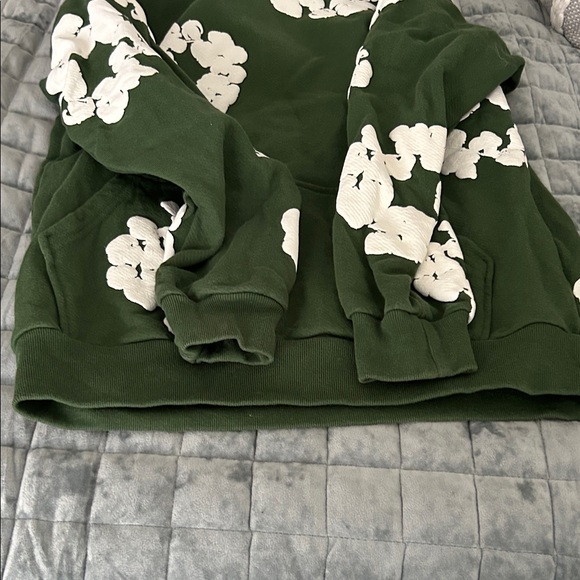 Denim Tears Floral Green Hoodie size small - Picture 4 of 5